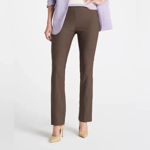 NWT Women's Size 6 Tribal Fia Bootcut Trouser in Brown Workwear Dress Pants - Picture 1 of 8